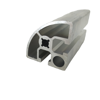 6063/6061 T5 Aluminium-Konstruktionsrahmen für quadratische und runde Rohre