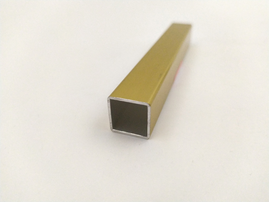 Chemische Zusammensetzung Aluminiumquadratische Rohre für Blinden