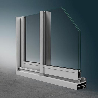 GB5237-2008 Standard-Aluminiumprofil moderner Konstruktion für Fenster und Türen mit Doppelglas