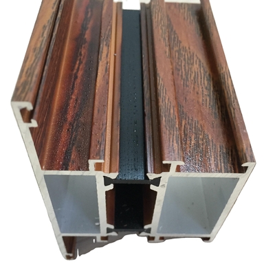 Shengxin Fensterrahmen Extrusionsprofil aus Aluminium mit Holzkornlänge 5,8-6,0M