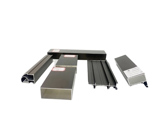 Pulverbeschichtung Quadrat Aluminiumprofil für Fenster und Türen GB5237-2008 Standard