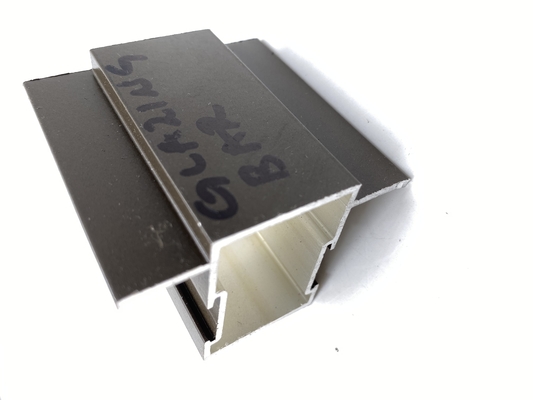 6063 Aluminiumlegierung 5.8-6.0M Länge Aluminiumprofile für Gehäuse Fenster 28/30.5