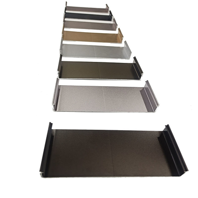 0.30 mm Dicke angepasstes Anodisiertes Aluminiumprofil für Glasgeländer in U-Form
