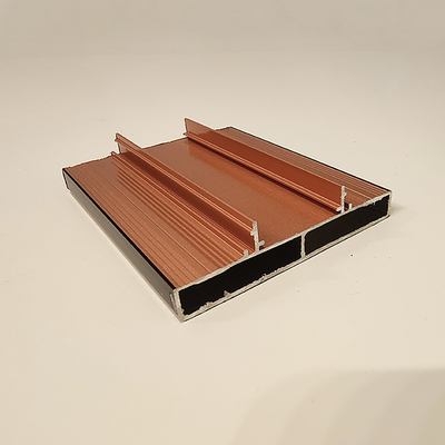 Hohe Festigkeit schmaler Mullion Aluminium Vorhangwand Profil mit ISO9001 Zertifizierung