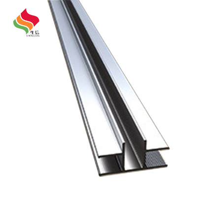 angepasste 0,30 mm Dicke Silber-Anodisierungs-Aluminiumprofile für Solarpaneelrahmen