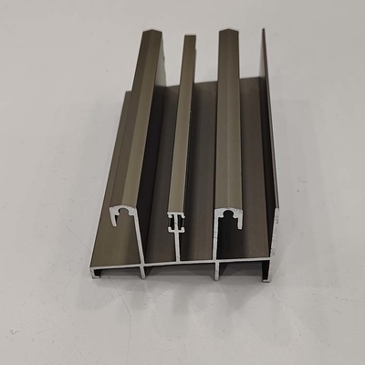 6063 Aluminiumprofil mit extrudierter Aufmachung für die Verarbeitung von Aluminiumfenstern