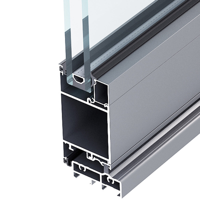 Aluminiumlegierte Extrusionsprofile für Türen und Fenster der Klasse 6000