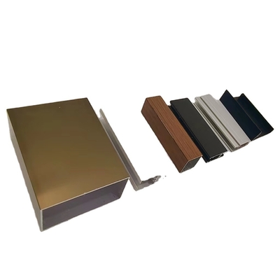 Winkel Aluminium Extrusionsprofil für schlanke thermische Bruch Schiebetür-Bildschirmrahmen