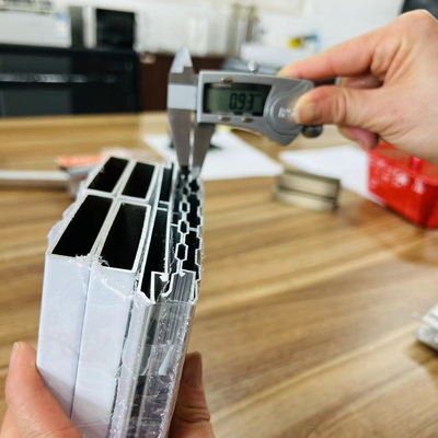 Winkel Aluminium Extrusionsprofil für schlanke thermische Bruch Schiebetür-Bildschirmrahmen