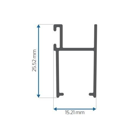 Mexiko Fenster und Türen Aluminium Extrusionsprofile Anodisierungspulverbeschichtung Werkzeug Finish