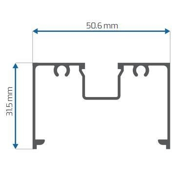 Mexiko Fenster und Türen Aluminium Extrusionsprofile Anodisierungspulverbeschichtung Werkzeug Finish