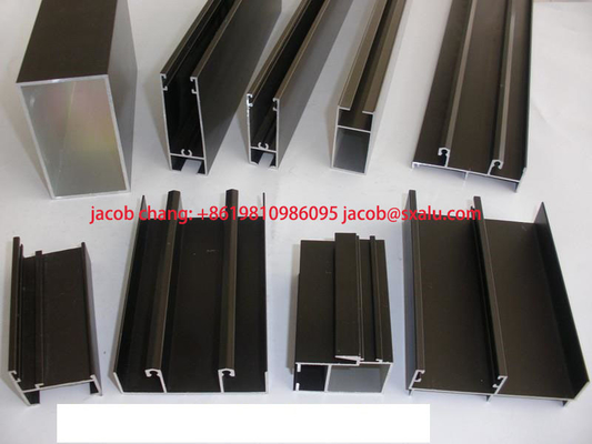 Customized 6063 Aluminiumlegierung Profile für Pergola in Bolivien Silber anodisieren