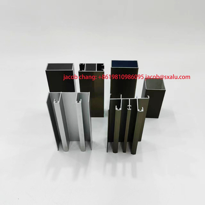 Customized 6063 Aluminiumlegierung Profile für Pergola in Bolivien Silber anodisieren