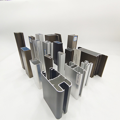 Aluminium-Tür- und Fensterrahmen aus angepassten Farbextrusionsprofilen aus Aluminium