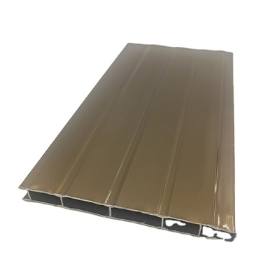 Customized Schwarz Aluminium Schiebetür Profil mit Anhui Shengxin Silber Weiß Oxidation