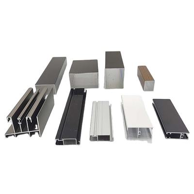 Aluminiumprofil für Schrankenfenster und Türrahmen Dicke 0,8 mm-2,0 mm Toleranz ± 3%