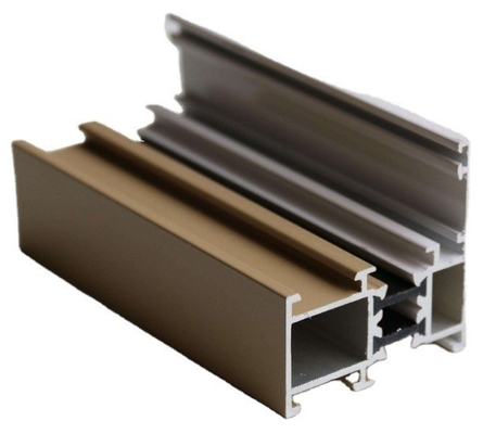 Schiebefenster Aluminiumprofil für Shengxin 6063 T5 in Weiß Silber Champagner Schwarz