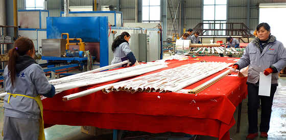 Holzfarbene Aluminiumprofile für Zaunlegierung oder nicht ist Legierung Grade 6000 Serie