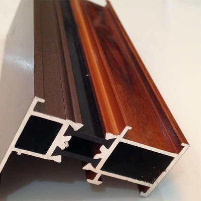 Holzkornprofil Aluminium für Innen- und Außendekoration ist Legiertoleranz ± 1%