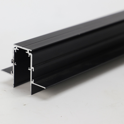 Schwarze Aluminiumprofile von Shengxin Powder Coating für Schiebetüren in der 6000er Serie