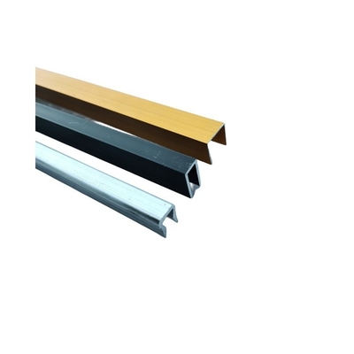 Polerierte, gebürstete, anodisierte, pulverbeschichtete Aluminiumprofile aus Holzkorn für Türen und Fenster