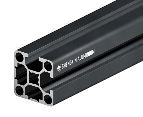 Shengxin 4040 2020 4545 4080 T Schlitz Schwarzes Silber Anodisierte Extrusionsprofile aus Aluminium
