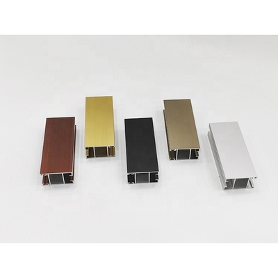 Anodisierte Aluminium-Schiebefensterprofile mit ISO9001/ISO14001/ISO18001 Zertifizierung