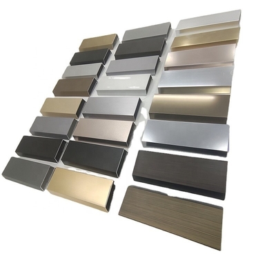 Customized 6063 T5 Aluminium Profil für Schiebetüren Shengxin Aluminium versteckte Spur