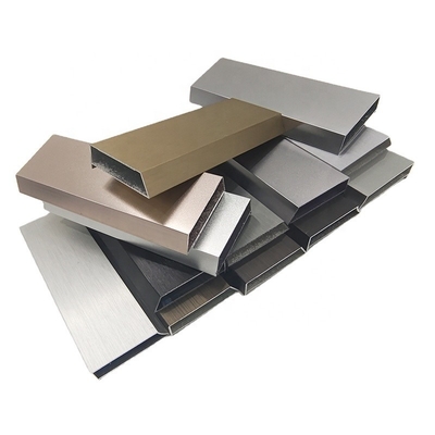 0.8mm-2.0mm Dicke Mühle Veredelung 6063 Custom Aluminium Profil für Türen und Fenster