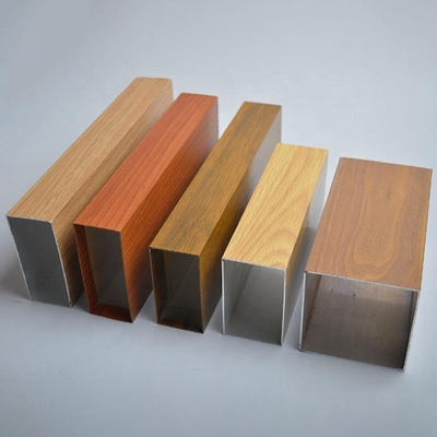 0.8mm-2.0mm Dicke Mühle Veredelung 6063 Custom Aluminium Profil für Türen und Fenster