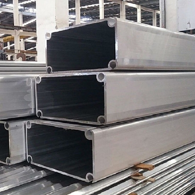 Anpassungsfähige Aluminiumprofile für deutsche Zelte Toleranz ± 1% Dicke 0,8 mm-2,0 mm