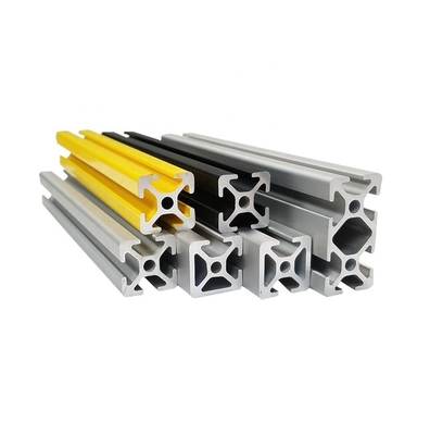 Temper T3-T8 T V Schlitz Aluminium Extrusionsprofil für kundenspezifische Konstruktionsprofile