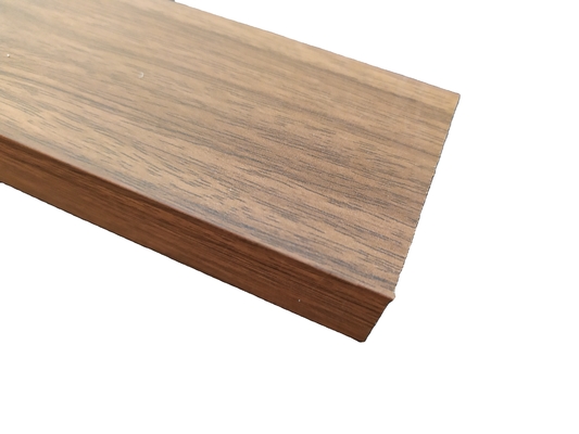 Architektonische und industrielle Aluminiumprofile aus Holzkorn für seitlich gehängte Türfenster