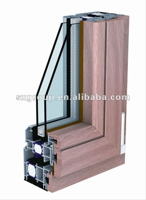 T3-T8 Temper Thermal Break Aluminium Profil Drehschrauber Tür und Fensterrahmen von Shengxin