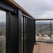 Extrudiertes Aluminium-U-Kanalprofil für Balkonbalustrade ohne Rahmen aus Glas von Shengxin