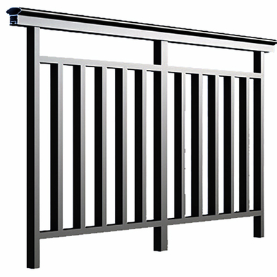 Dekorationen Aluminium Balkongeländer der Serie 6000 für Gehwege und Terrassen