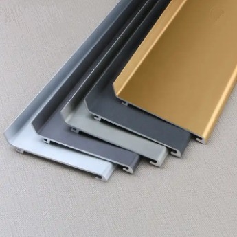 GB5237-2008 Standard Aluminium-Basisplattenprofil für LED-Basisplatten-Boden-Skirting-Board