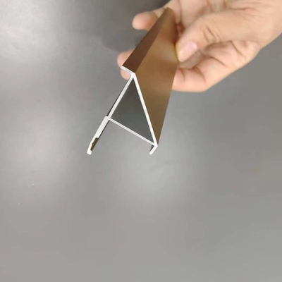 Modernes Design Aluminium-Fliesen Trim für Wand und Boden Kanten Dekoration Kanten Trim