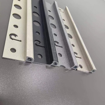 Modernes Design Aluminium-Fliesen Trim für Wand und Boden Kanten Dekoration Kanten Trim