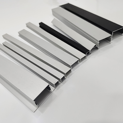 Aluminium-LED-Profil für Fußbodensteckdosen T3-T8 Temperatur 0,3 mm-Maßgeschneiderte Dicke