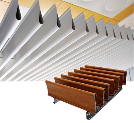 Baffles Decken Aluminiumprofil für Aluminiumschichtsysteme von Shengxin