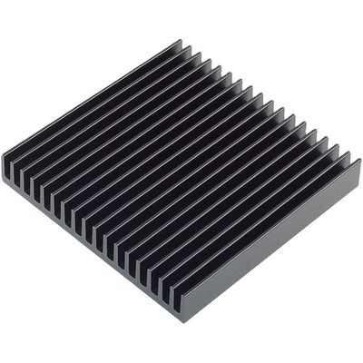 Erweiterte Aluminiumprofile für kundenspezifische anodisierte Wärmesenkungen