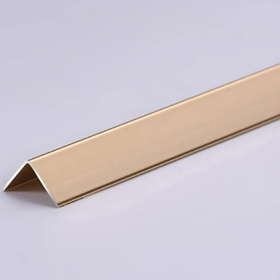 T3-T8 Tempered Aluminium Trim Ecke L-förmige Winkel Profil für Shengxin Dekorativ