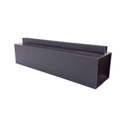 Extrudierte Aluminium-Küchentürrahmen C-Kanal Aluminiumprofil für Schranktüren