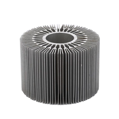 Schwarz-anodisierte Aluminium-Heatsink Profil für Fenster und Türen Shengxin 6063 T5
