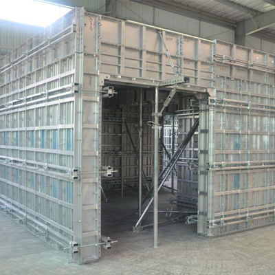 PVC-Hauptmaterial Aluminiumprofile der Baureihe 6000 T5 T6 für Schalungssystem