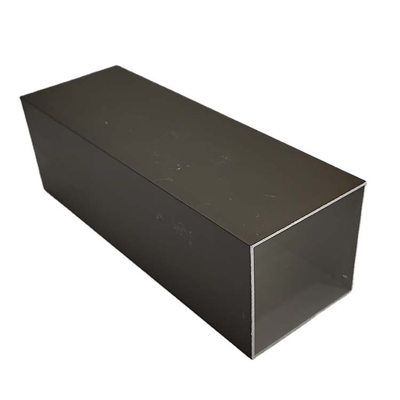 6000-Serie Extrusionsaluminiumlegierung Silber Anodisierung Büroräume Schreibtisch Aluminiumprofile