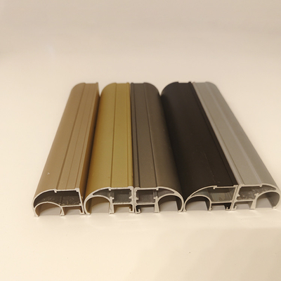 Hohe Toleranz angepasste T5 T6 6063 Aluminium Profil für Garderobe in verschiedenen Farben