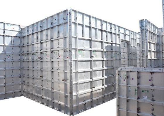 Anpasste Farbe Shengxin 6000 Serie Aluminium Schalung für Häuser Extrusionsprofile