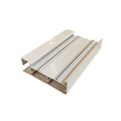 Hauptmaterial Stahl 6063 T5 Anodisiertes schalldichtes Aluminiumprofil für Fenster an der Spitze